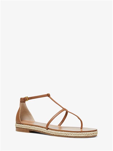 michael kors mfo anabeth|Annabeth Leather Sandal .